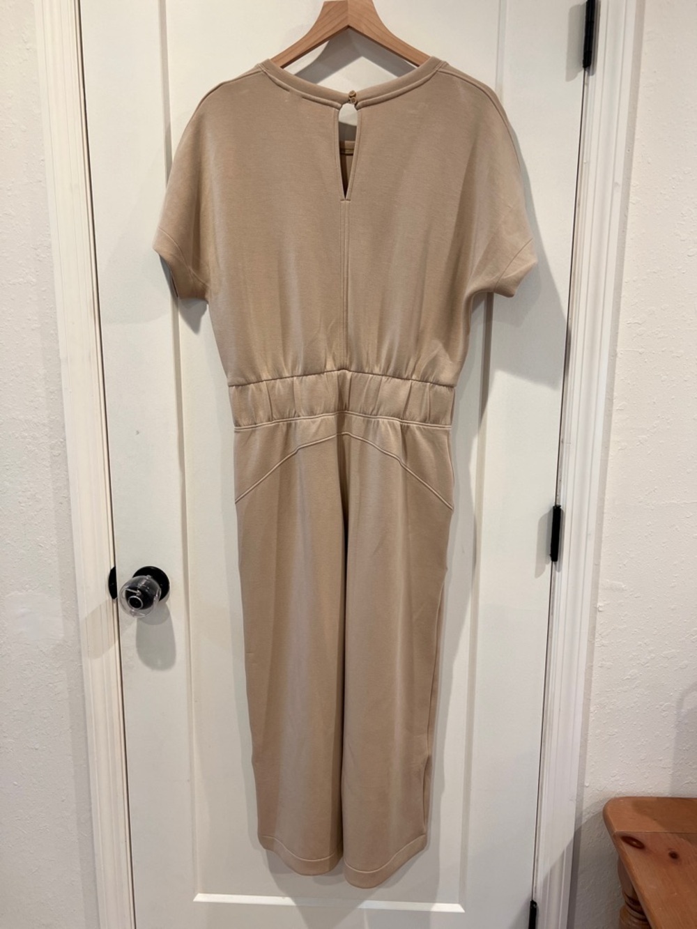 SPANX Air Essentials Wide Leg Cropped Jumpsuit - Picture 5 of 7